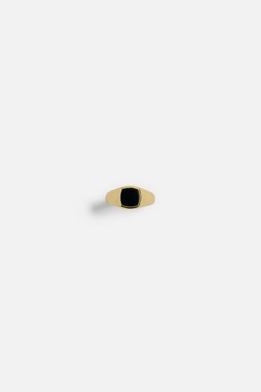 RING MET STEEN - Goudkleurig van Zara - Afbeelding 0