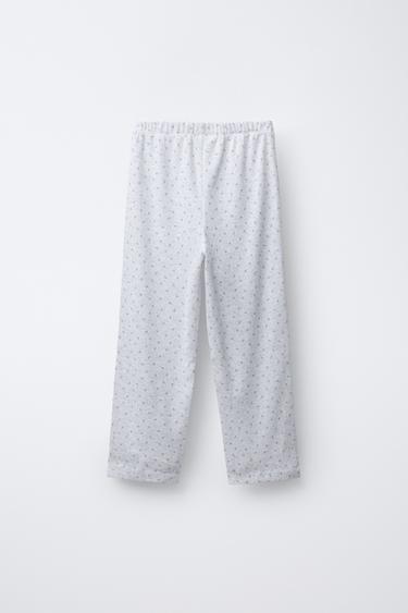 6-14 ANS/ PYJAMA WAFFLE FLEURS - Gris chiné de Zara - Image 4