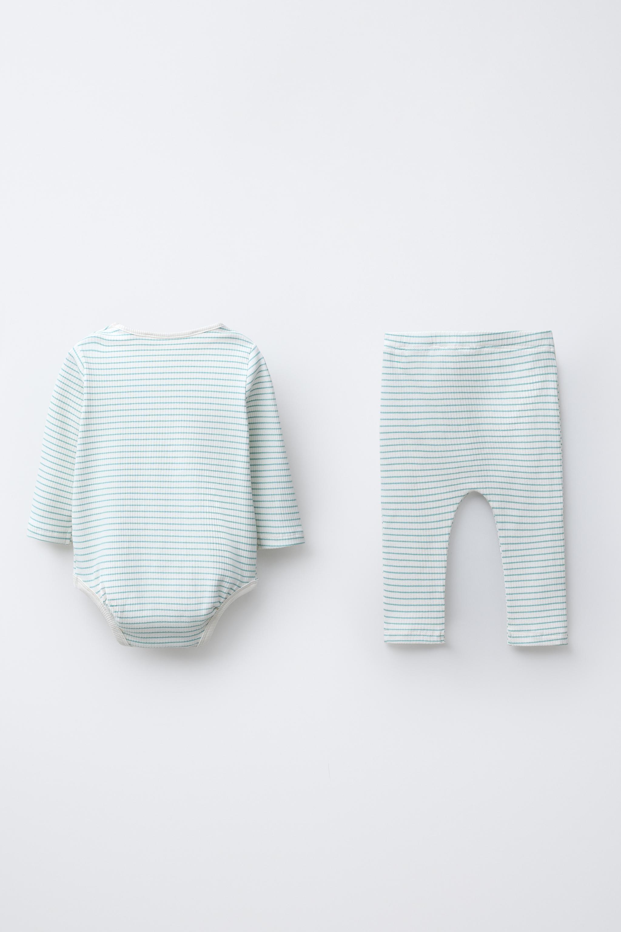 PACK BODY ET LEGGING IMPRIMÉ RAYURES