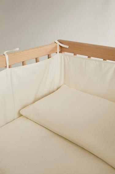 BUNNY BABY COT BUMPER COVER - Ecru by Zara - Image 1