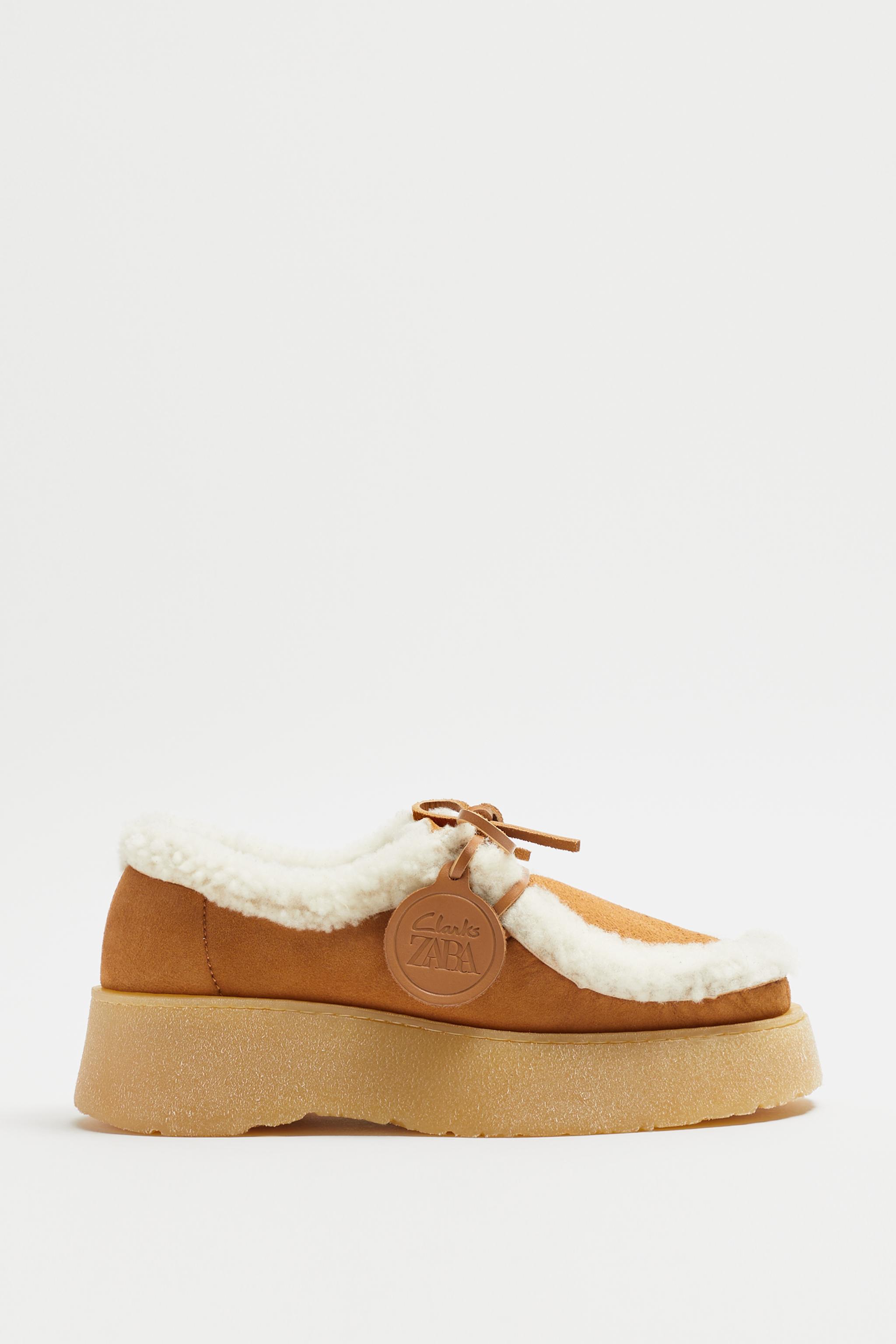 ZARA x Clarks Sandy Brown *Real Leather* Shoes : 3915/010 : US7.5