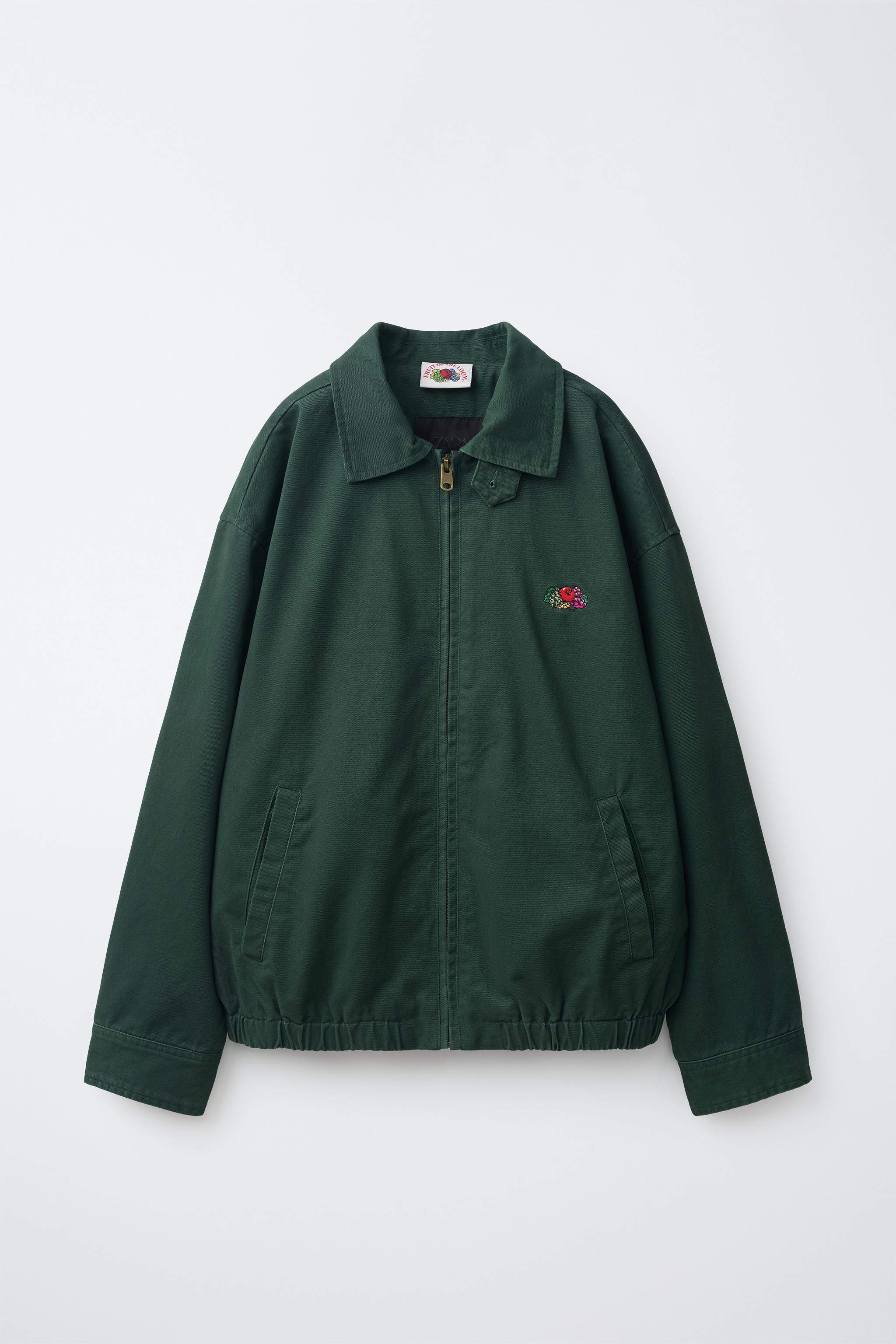 BLOUSON BRODÉ FRUIT OF THE LOOM™