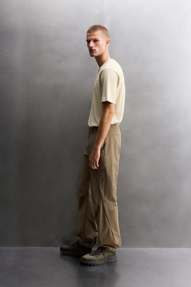 PANTALON TECHNIQUE GRAVEL - Marron de Zara - Image 3
