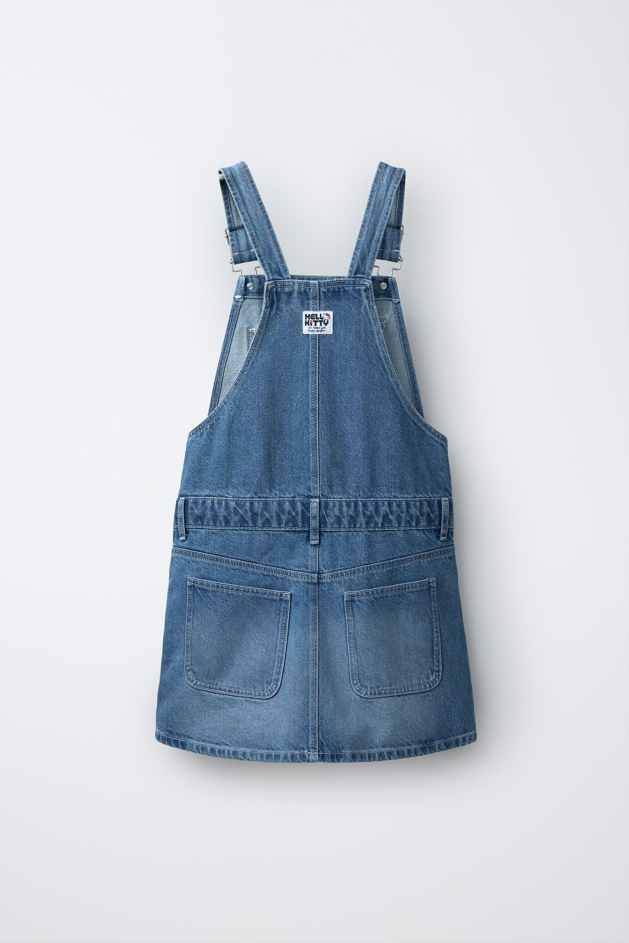ハローキティ©サンリオデニムジャンパースカート - ブルー | ZARA