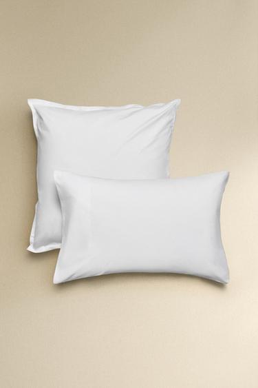 OVERLOCK PILLOWCASE - White by Zara