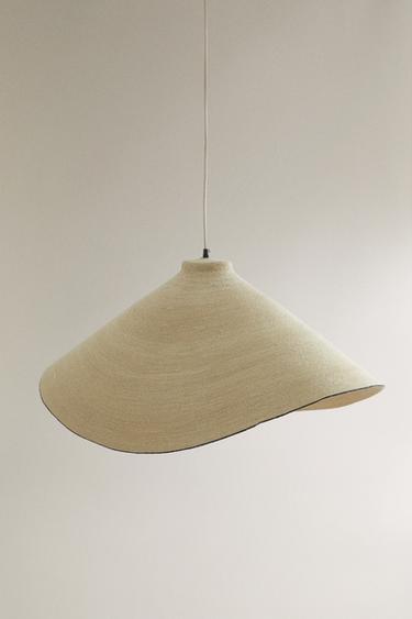 LÁMPARA DE TECHO SEAGRASS - Beige claro de Zara - Imagen 0