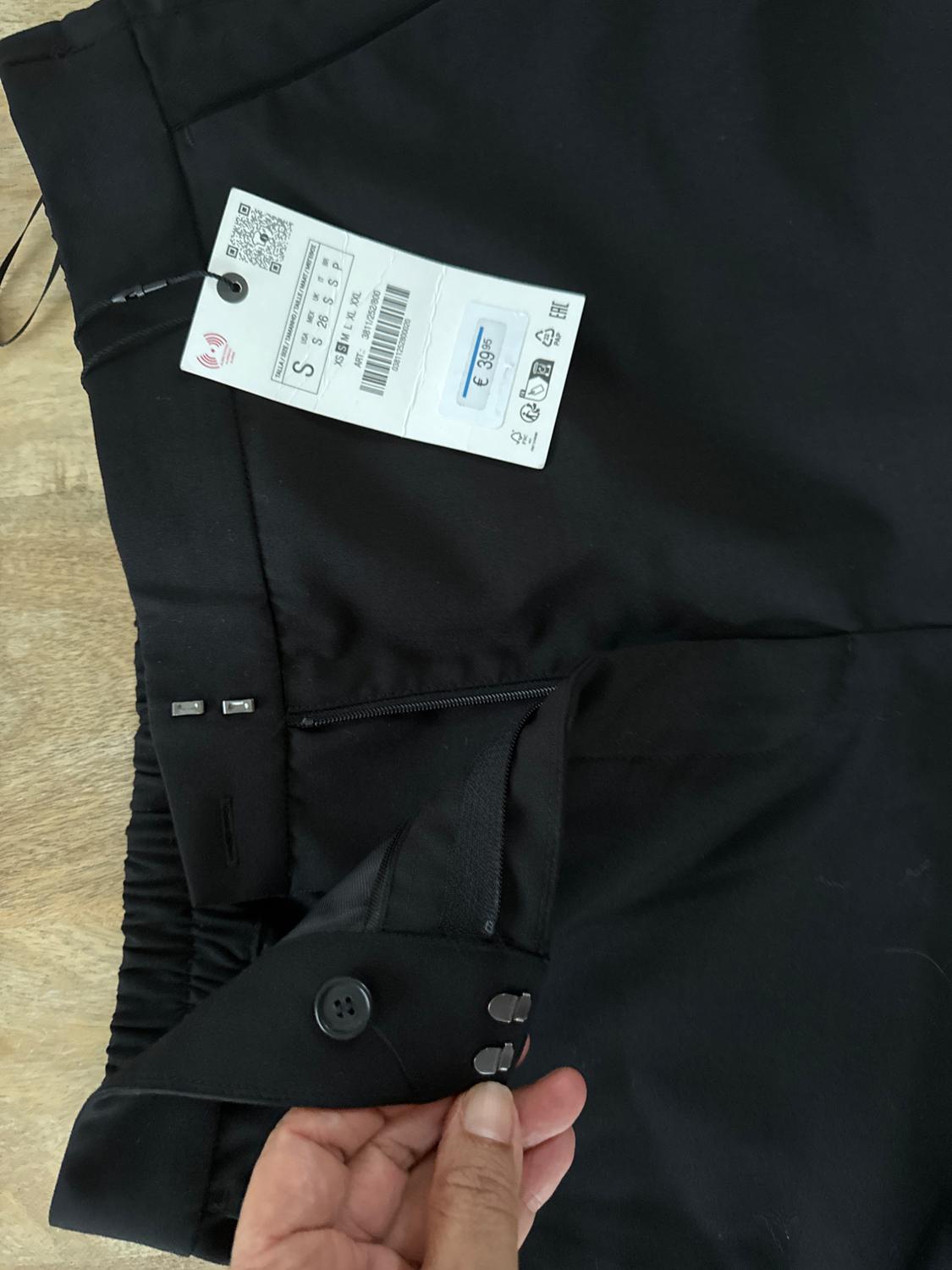 ZW COLLECTION HIGH-WAIST TROUSERS - Image 4