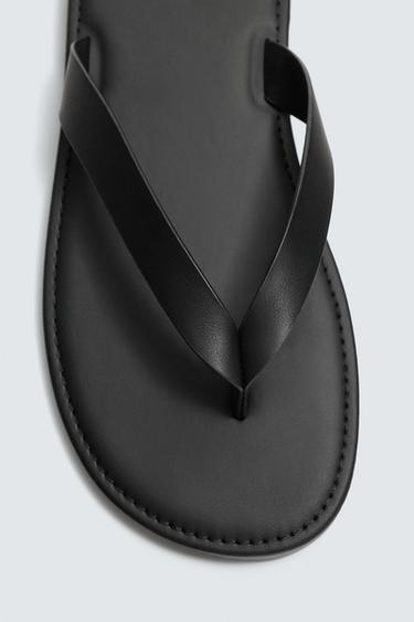 STRAPPY SANDALS - Black by Zara - Image 5