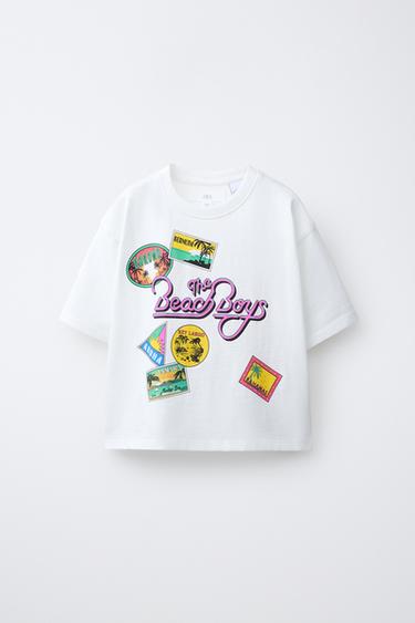 PRINTED T-SHIRT - White by Zara - Image 0