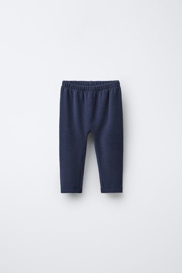 SOFT-TOUCH SAROUEL TROUSERS - Navy blue by Zara