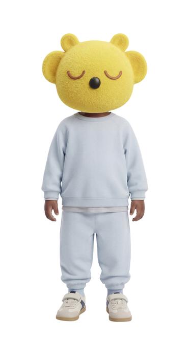 Zara BASIC KOMPLET DUKSERICE I SPORTSKIH PANTALONA – pastelno plava