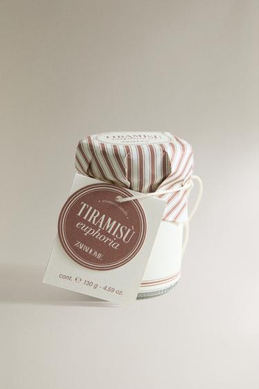 (130 G) TIRAMISU EUPHORIA SCENTED CANDLE - Khaki by Zara - Image 3