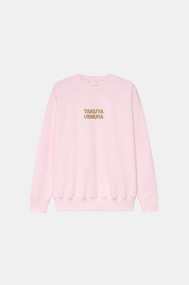 SAKURA スウェットシャツライトピンク0ZaraのSAKURA スウェットシャツ - ライトピンク - 画像 0