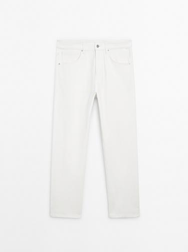 Zara Wide-leg jeans - White - Image 0