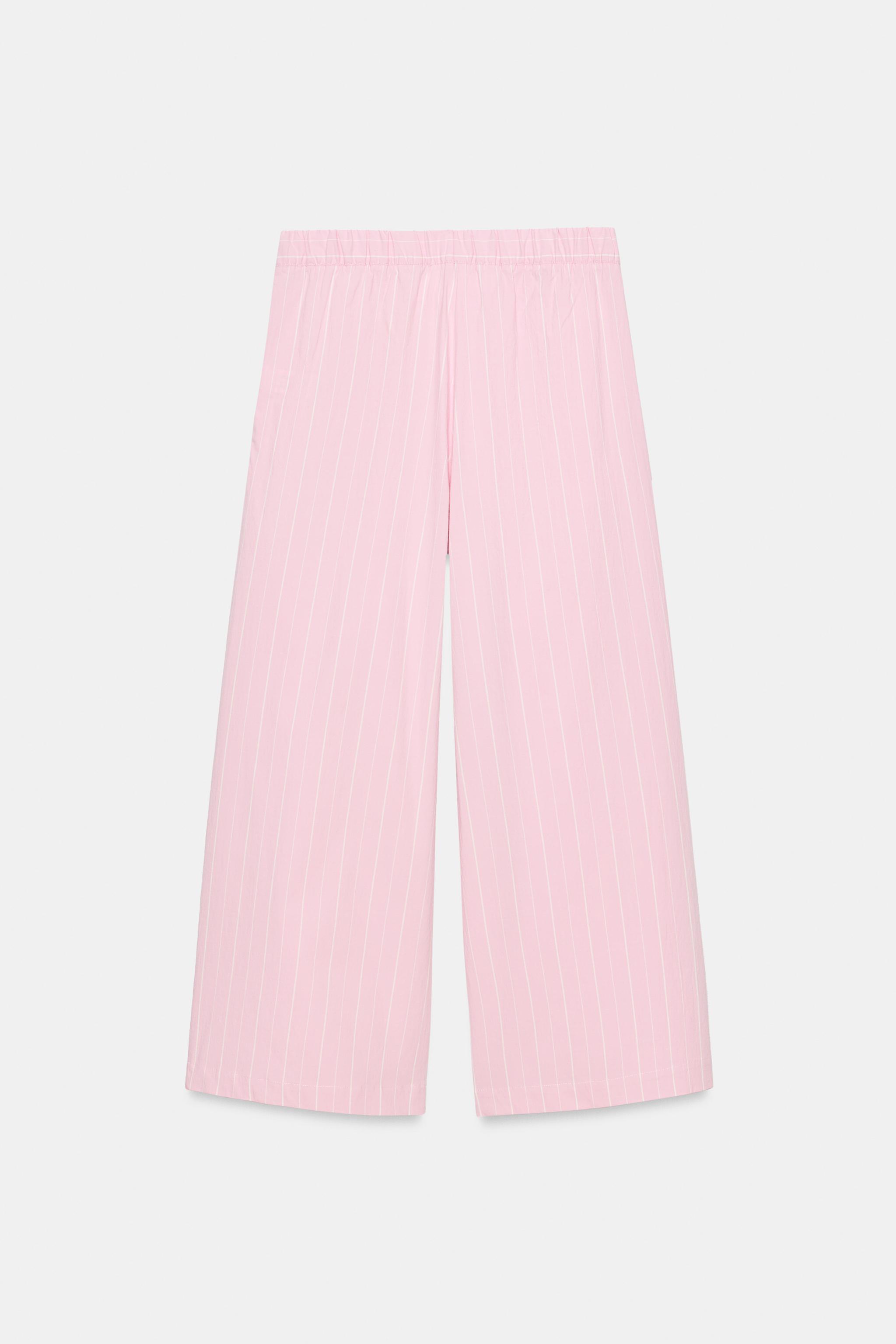 JUPE-CULOTTE À RAYURES