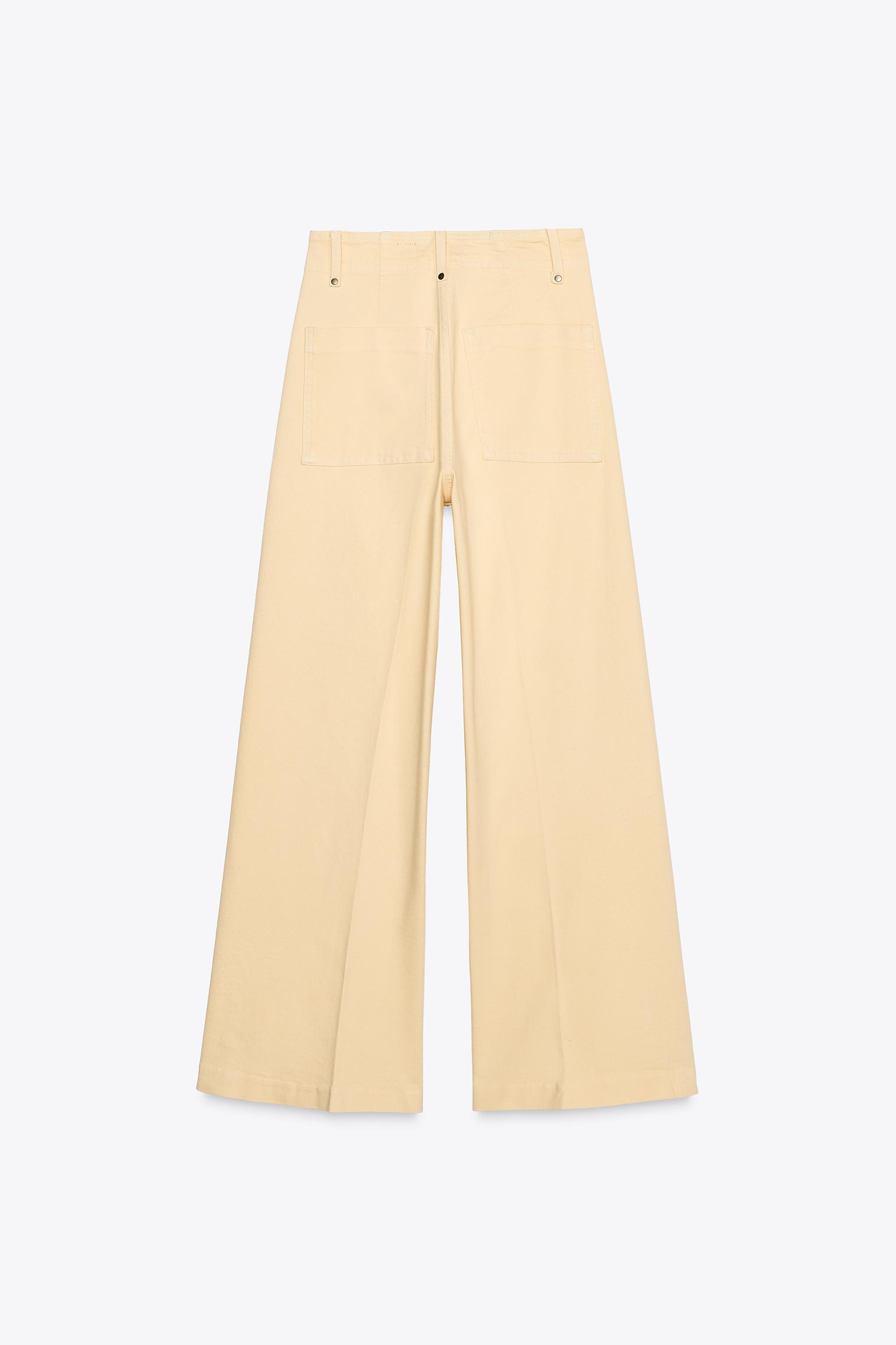 Zara + ZW Premium Wide Leg Jeans