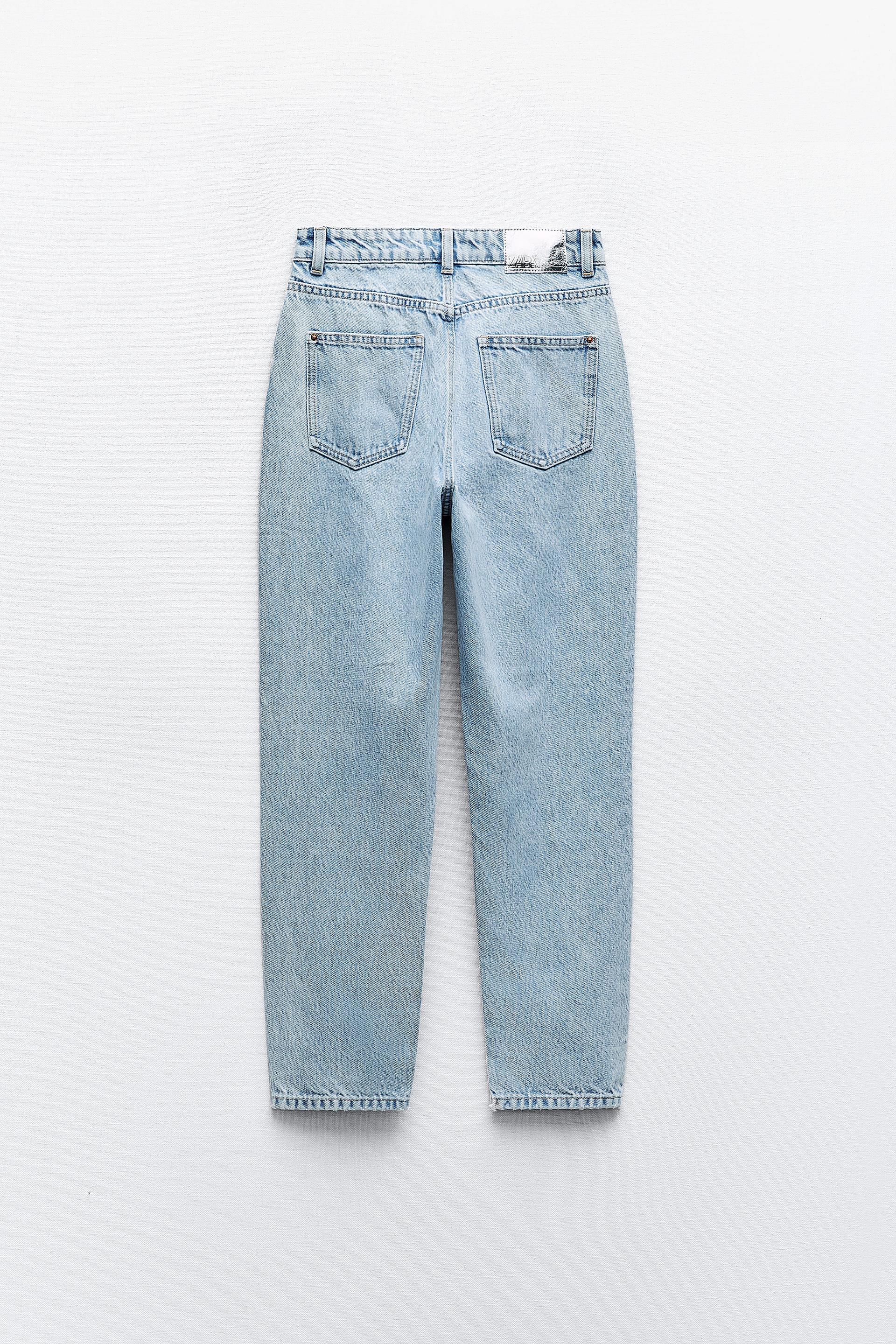 ZARA HIGH RISE ANKLE LENGHT MOM JEANS – ZAGAL