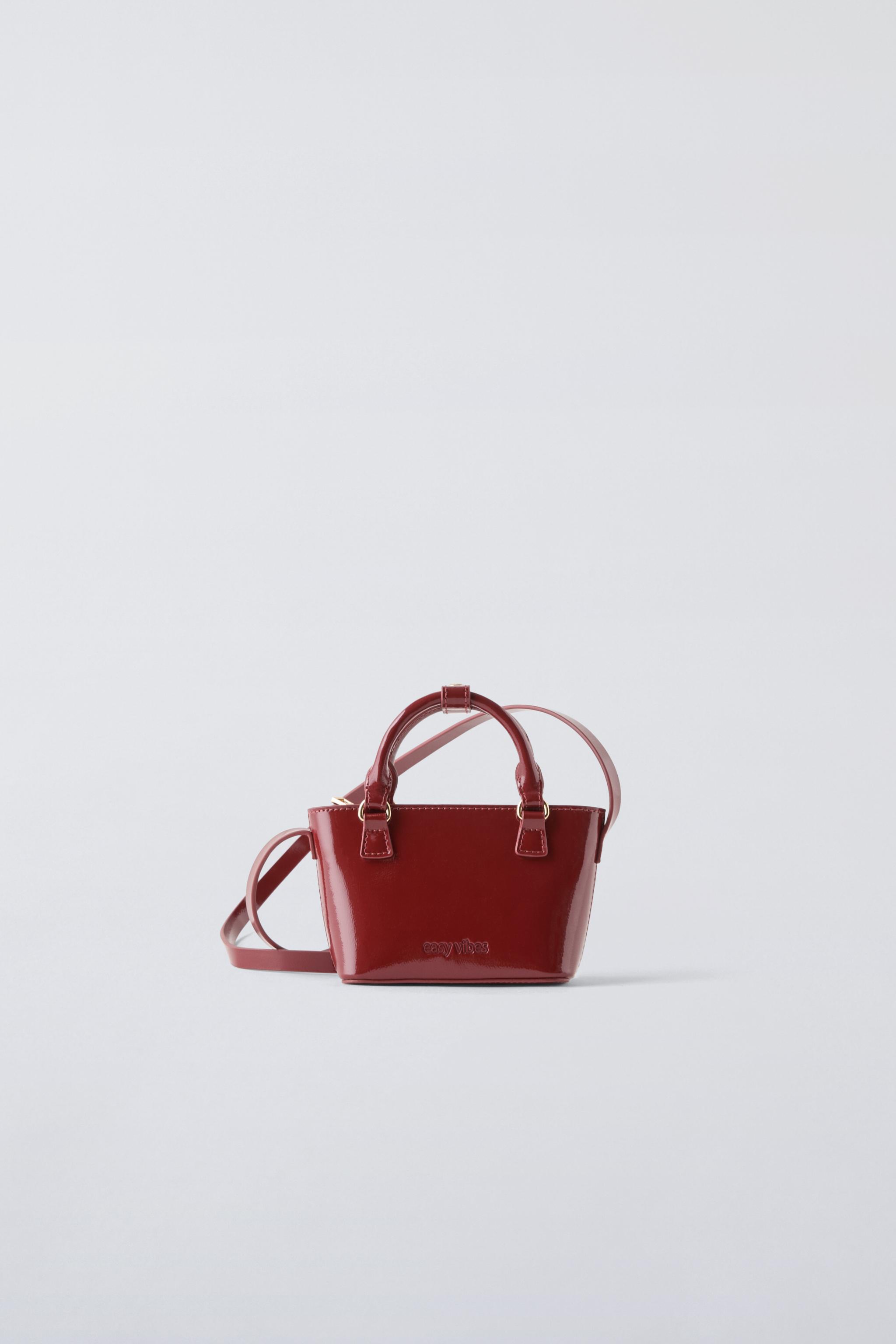 MINI PATENT CROSSBODY BAG