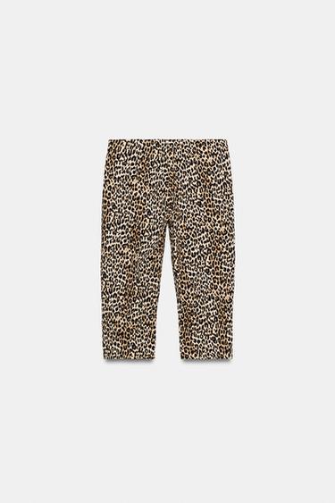 PANTALON CAPRI À IMPRIMÉ ANIMALIER - Leopard de Zara - Image 6
