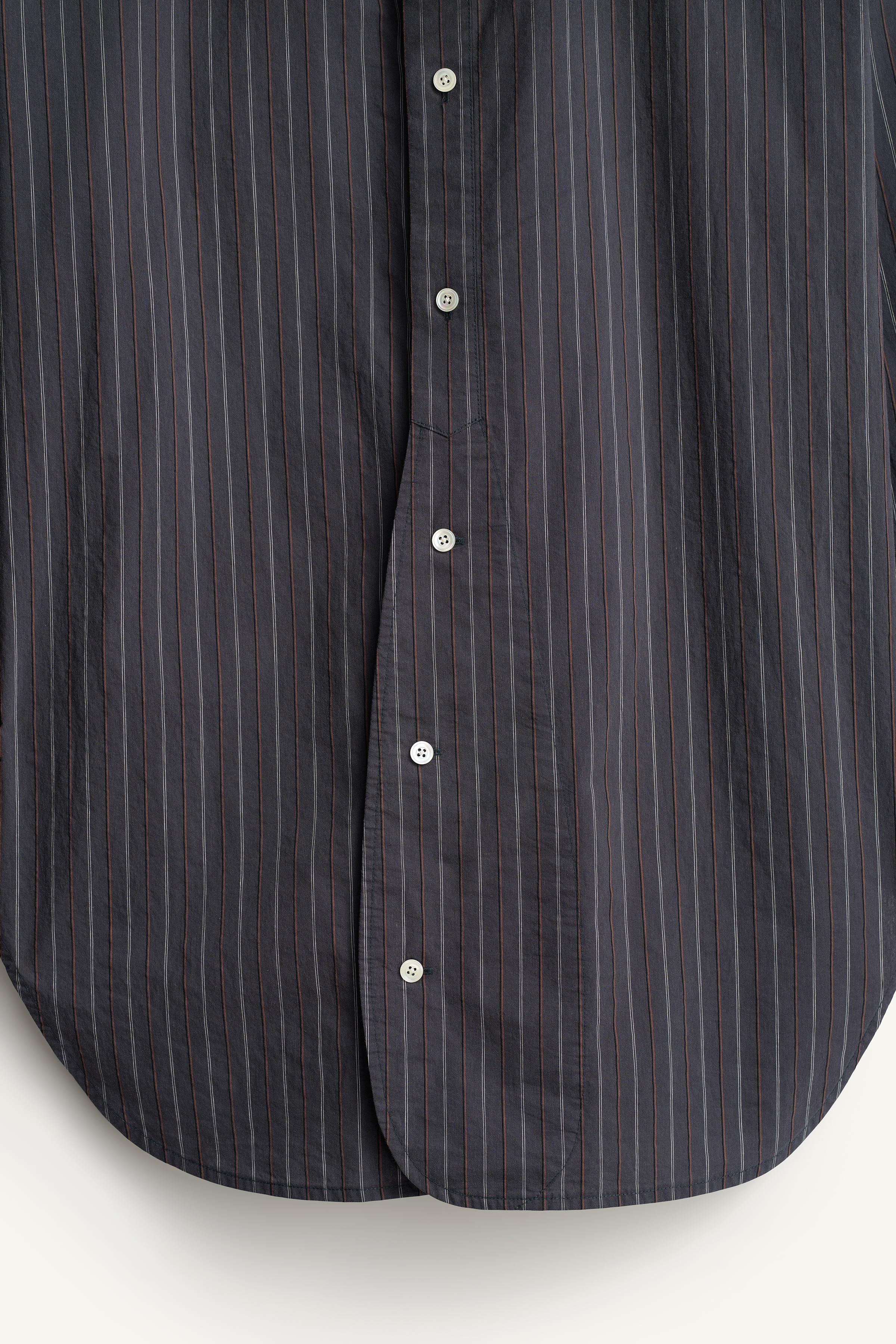 CHEMISE COUPE DÉCONTRACTÉE À RAYURES