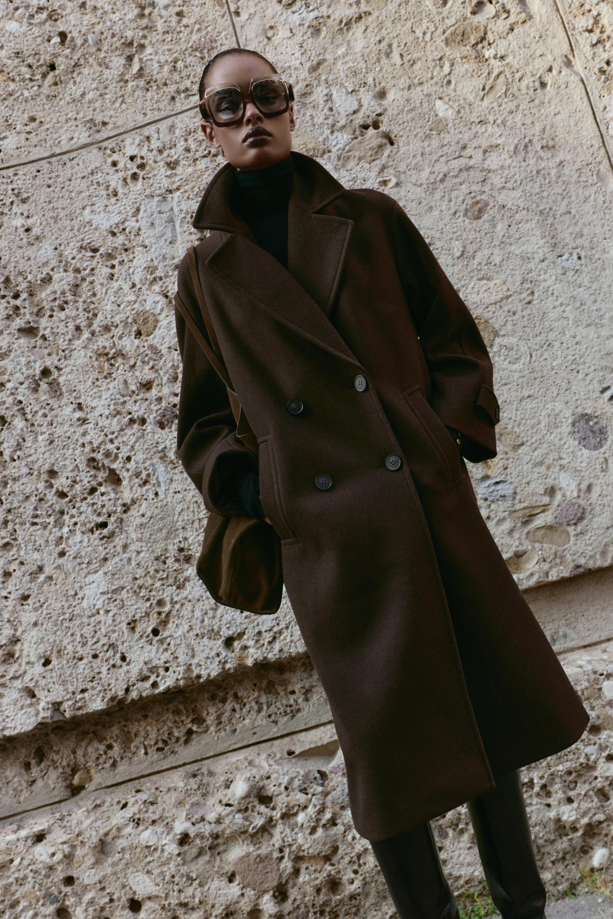 レディースオーバーサイズコート | ZARA