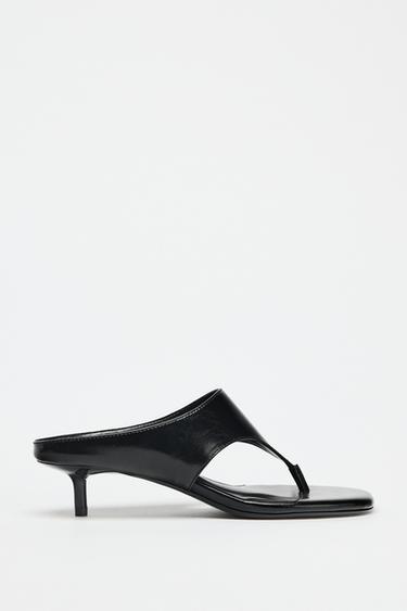 HEELED SANDALS - Black by Zara - Image 0