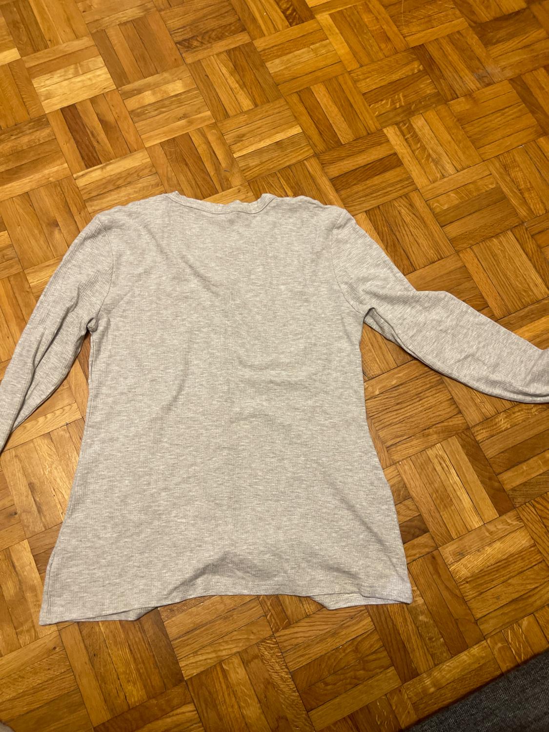 BUTTONED RIBBED T-SHIRT - Image 5