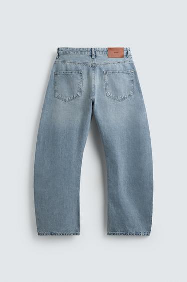 JEAN RELAXED BARREL FIT - Bleu clair de Zara - Image 9