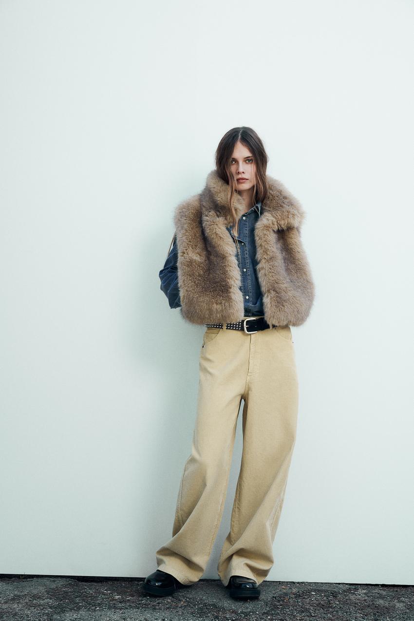 Corduroy Pants Pantaloni Zara Velluto RELAXED FIT CORDUROY PANTS