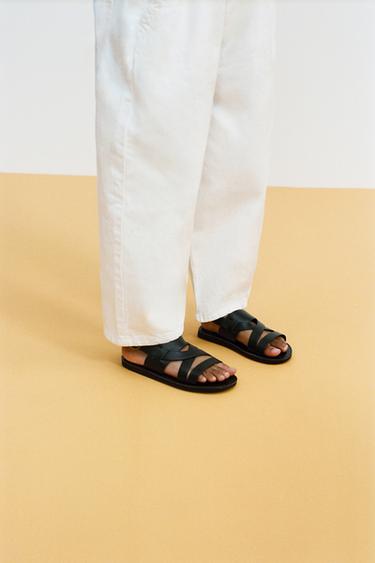 STRAPPY SANDALS - Black by Zara - Image 0