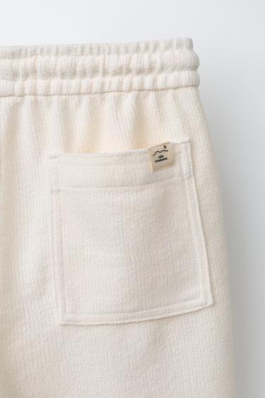 RUSTIC BERMUDA SHORTS - Ecru by Zara - Image 3