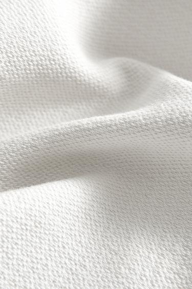 TAGESDECKE AUS BAUMWOLLPERKAL - Weiß von Zara