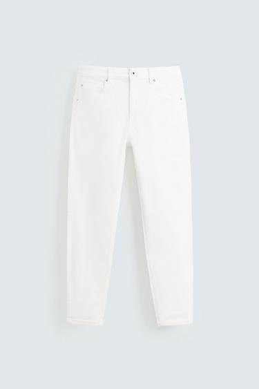 BASIC SKINNY FIT JEANS - White by Zara