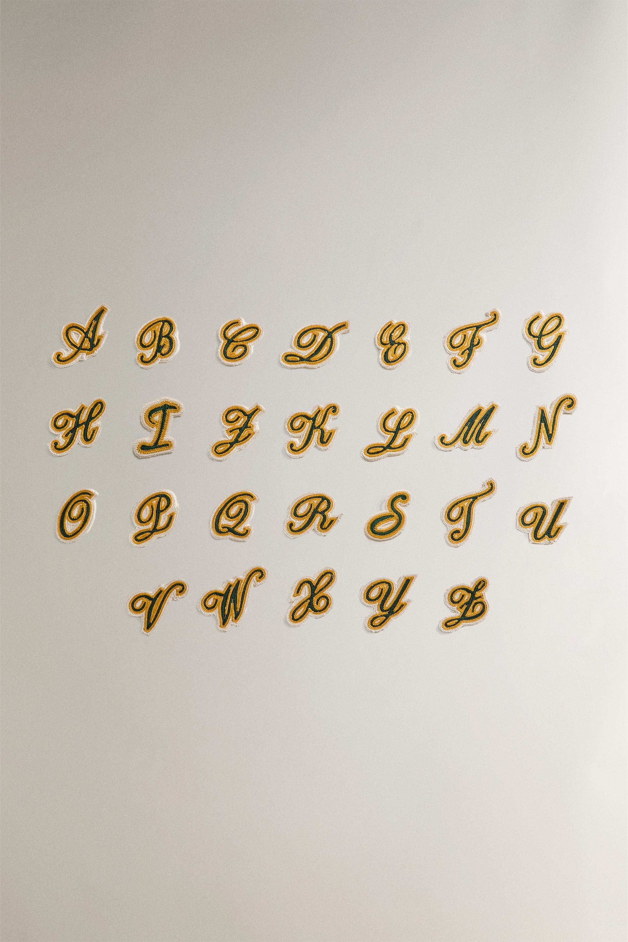COTTON LETTER C PATCH