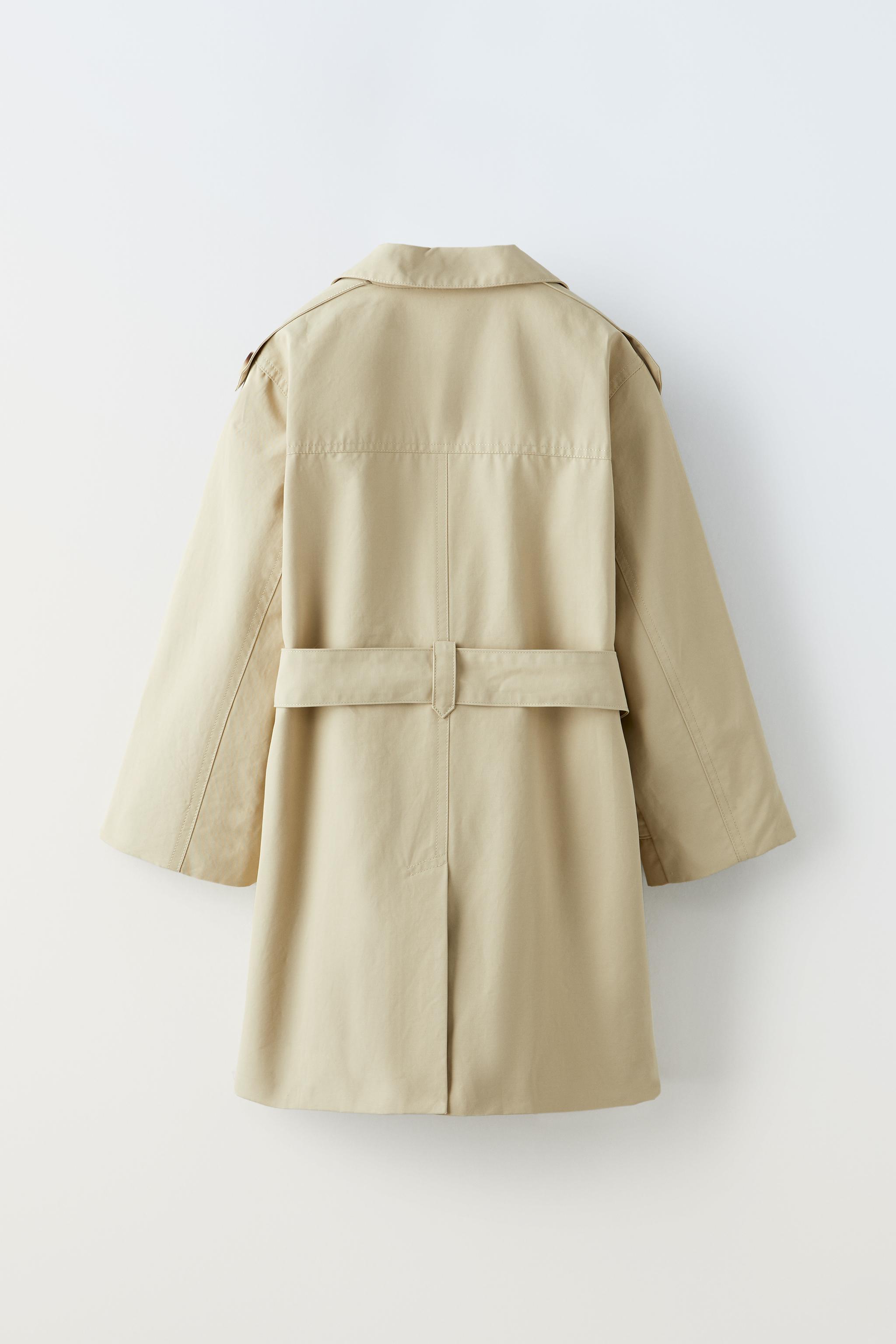 Zara trench hot sale raincoat