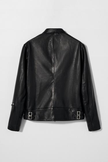 VESTE EN CUIR BOBBY GILLESPIE X ZARA - Noir de Zara - Image 2