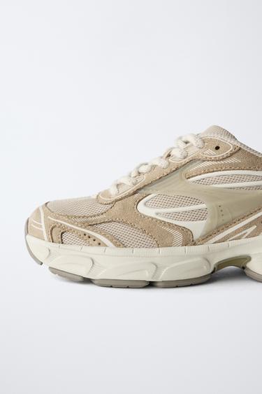 MULTI-PIECE SNEAKERS - Brown by Zara - Image 5