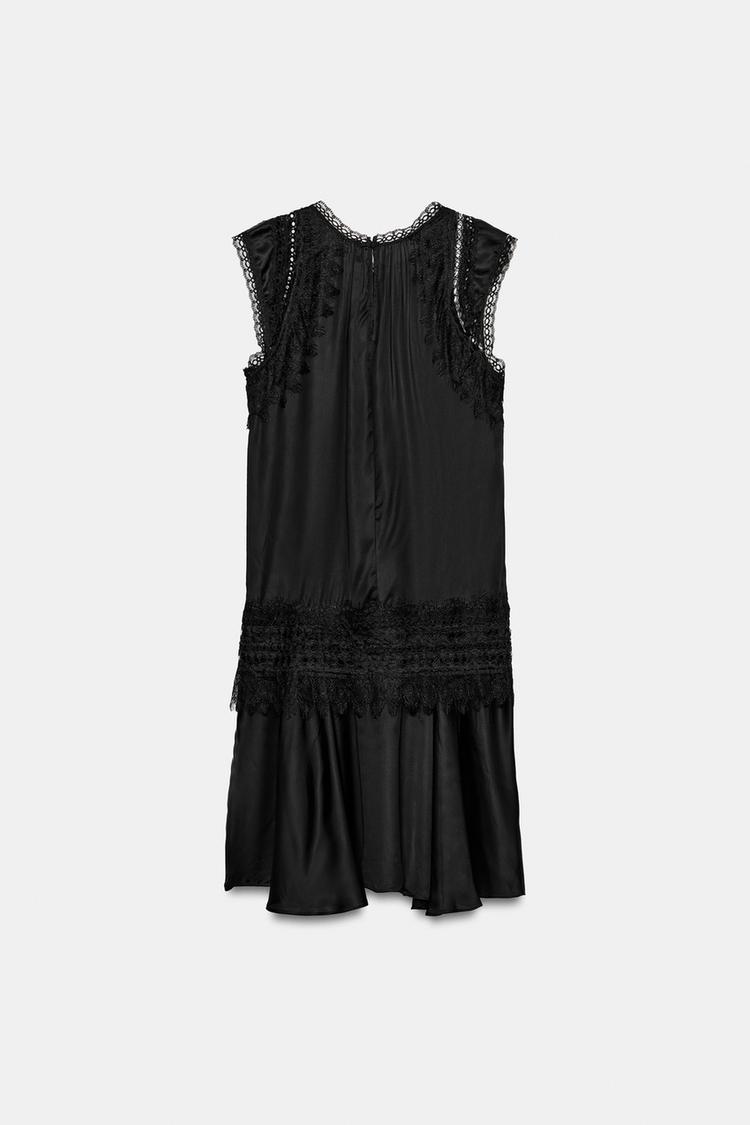 Vestido mini de encaje ZW COLLECTION 7