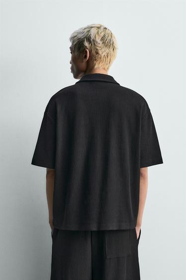 POLO RELAXED FIT OTTOMAN - Noir de Zara - Image 2