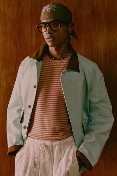 Zara LOOK - White / Gray