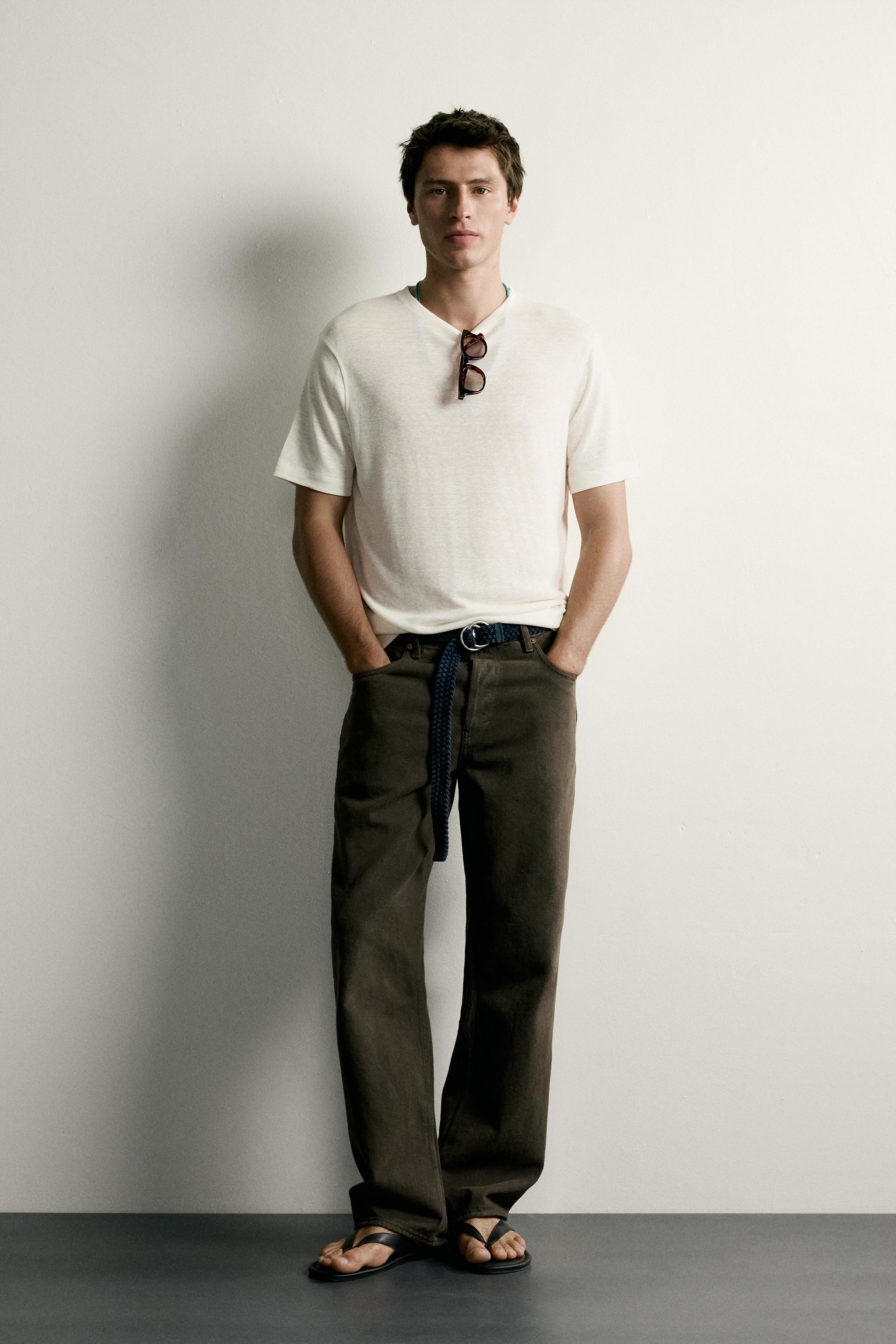 T-SHIRT REGULAR FIT CHANVRE - VISCOSE