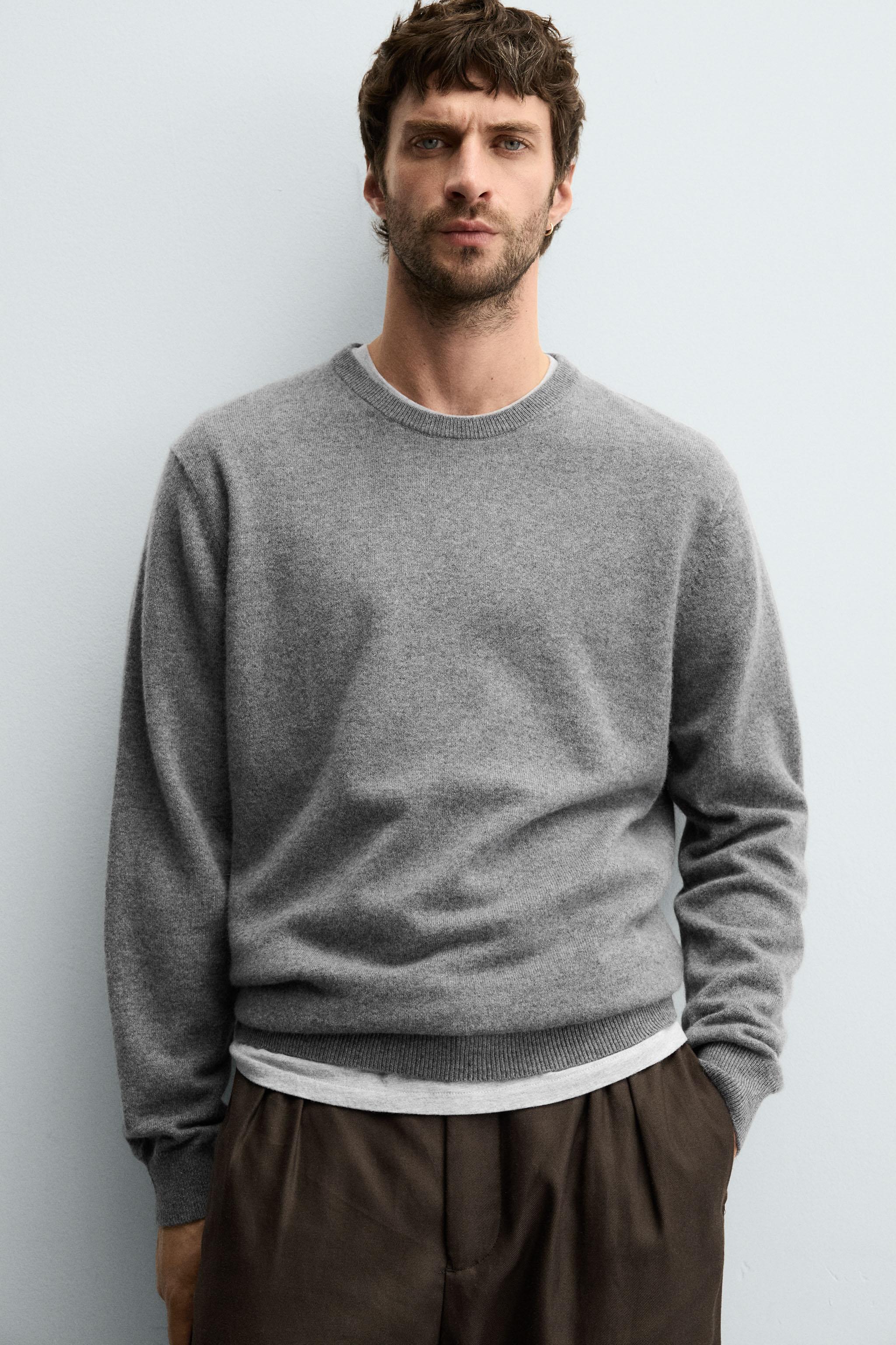 カシミヤ 100％ 長袖 カシミヤ100%セーター - サンド/マール | ZARA Japan / 日本
