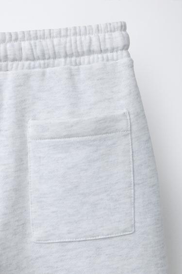 BARREL JOGGING TROUSERS - Grey marl by Zara - Image 3
