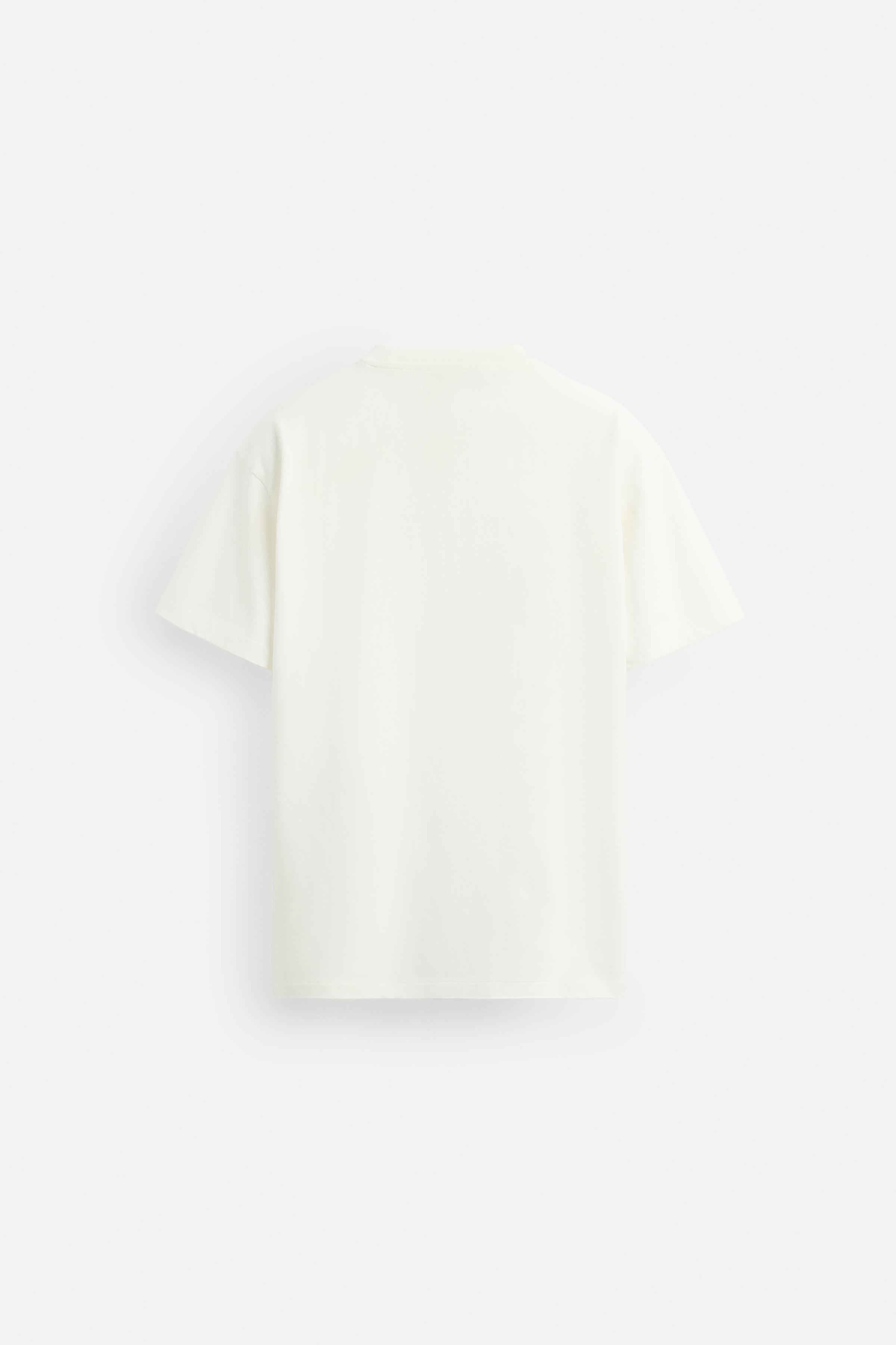 WASHED PRINTED T-SHIRT