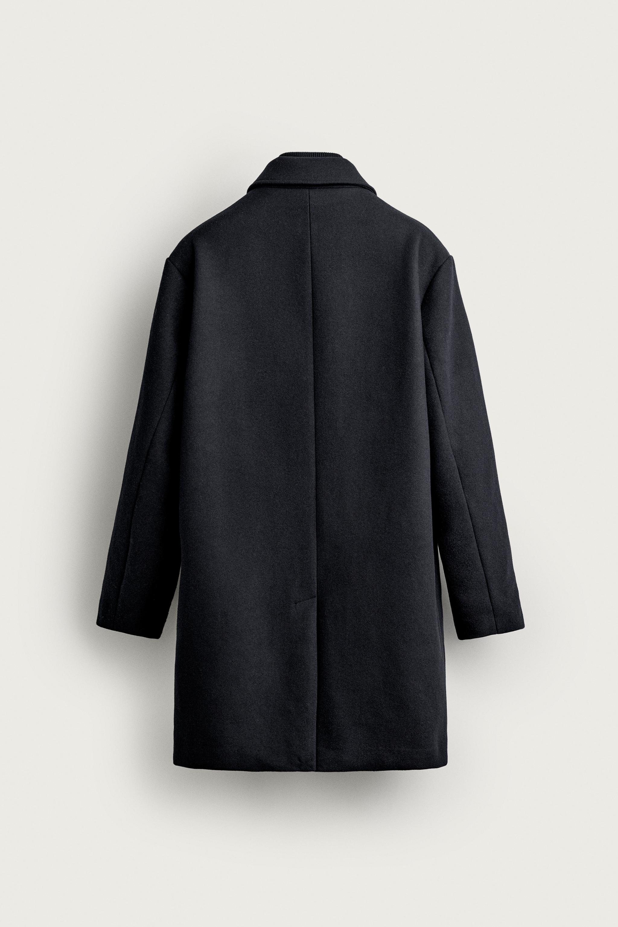MANTEAU REGULAR FIT À COL AMOVIBLE