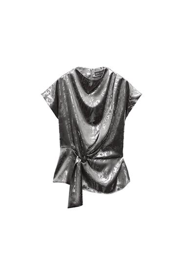 FOIL PRINTED TOP