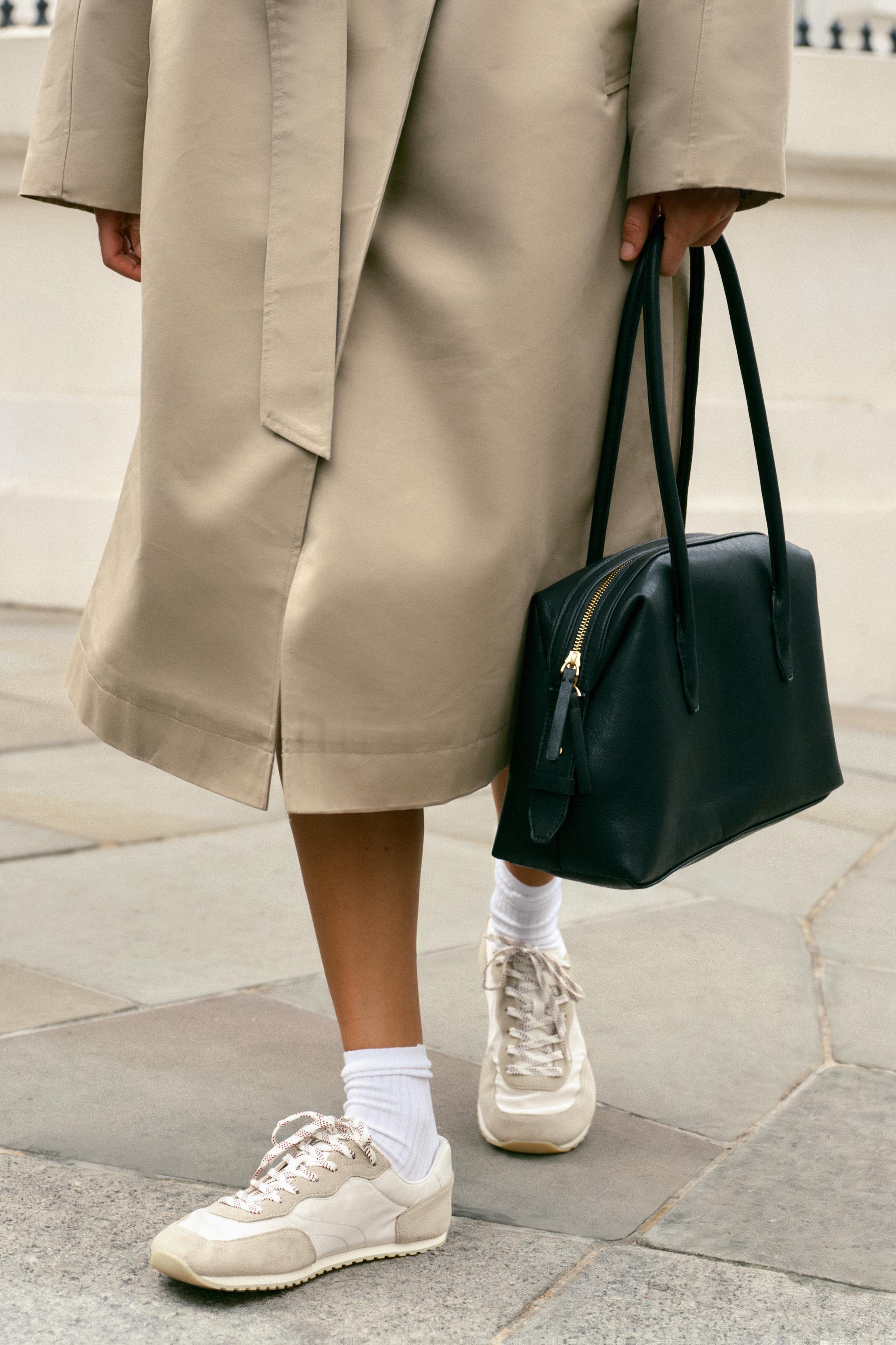 Zara BAREFOOT KONTRAST SPOR AYAKKABI görsel 3