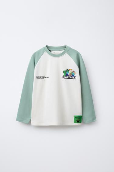 6-14 YEARS/ MINECRAFT © MOJANG AB. ™ PYJAMAS - Green by Zara - Image 1