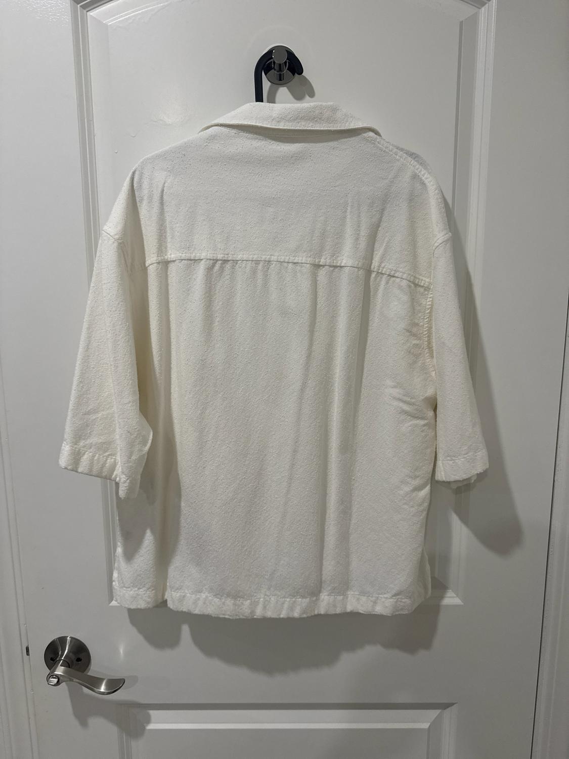 BOUCLÉ TEXTURE SHIRT - Image 2