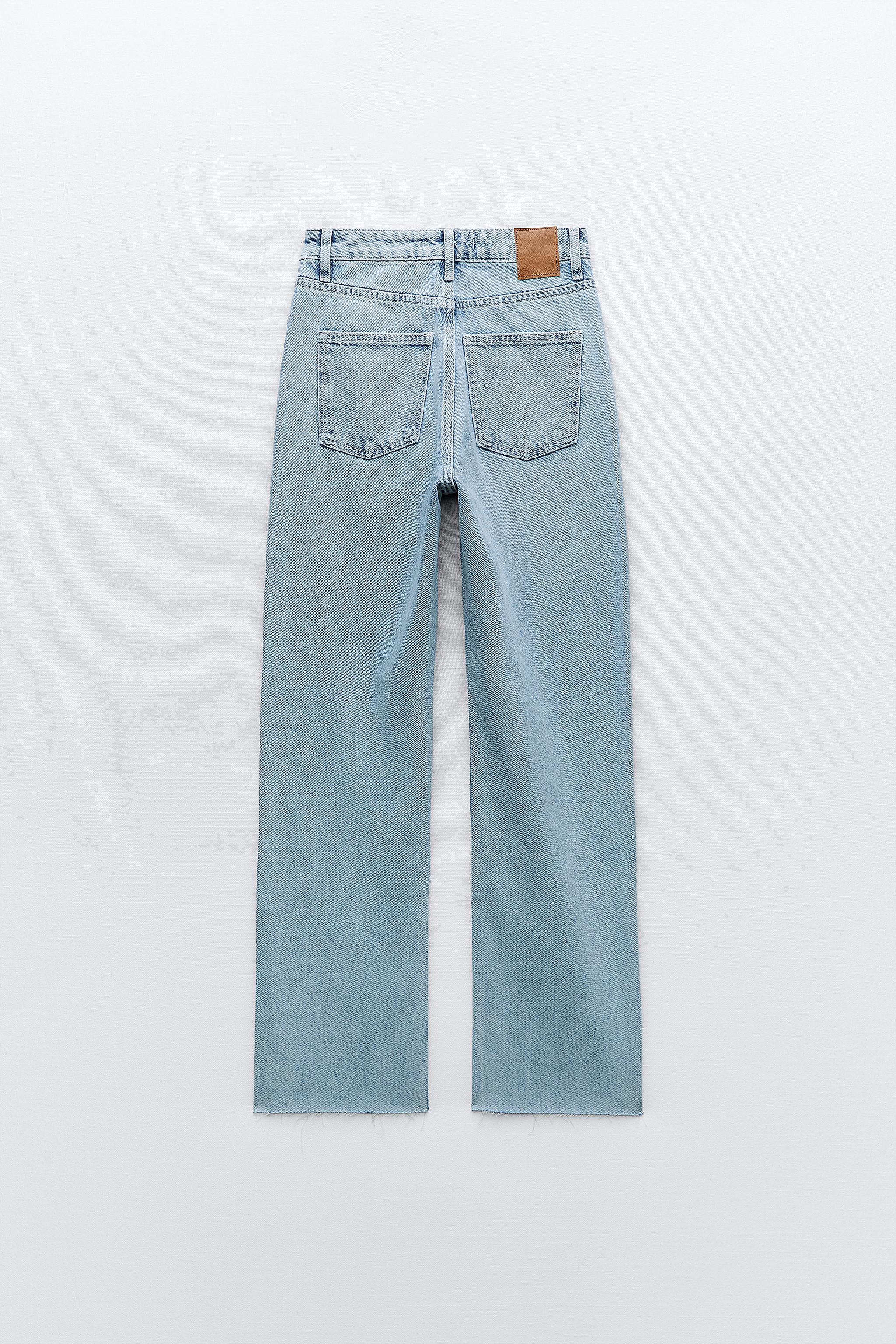 Zara high 2024 rise jeans